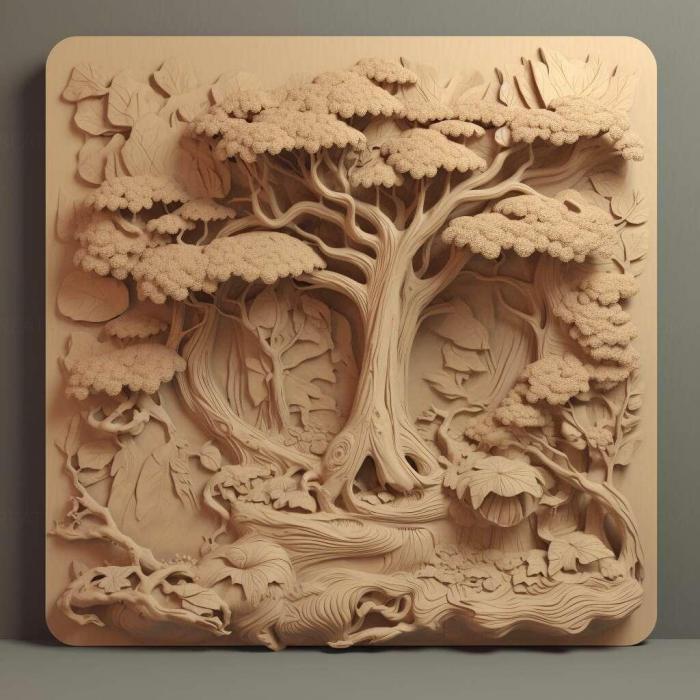 نموذج ثلاثي الأبعاد لآلة CNC 3D Art 